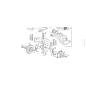 KOMPLETTE ACHSE ORIGINAL KUBOTA GIANNI FERRARI PV95559150000