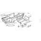 BASE DE MOTOR COMPLETA ORIGINAL KUBOTA GIANNI FERRARI PC95042211000
