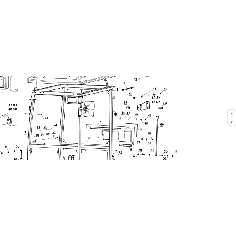 PERNO SICUREZZA PER SUPPORTO ORIGINALE KUBOTA GIANNI FERRARI 95187100148