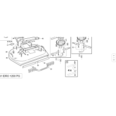 VORDERDECKSCHUTZ KOMPLETT ORIGINAL KUBOTA GIANNI FERRARI 95139110000 | Newgardenstore.eu