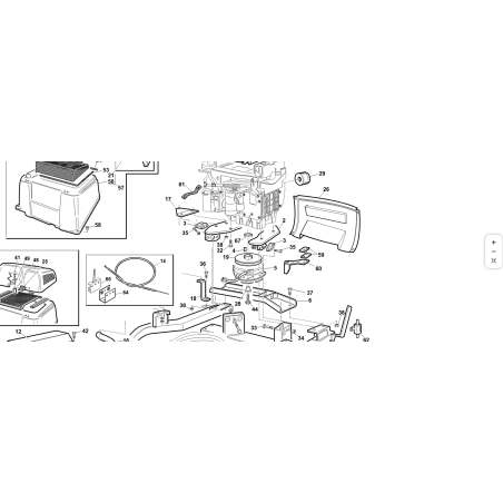 YANMAR ENGINE SUPPORT COMPL. PAINTED ORIGINAL KUBOTA GIANNI FERRARI 94012160000 | Newgardenstore.eu