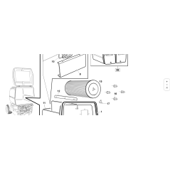 PLACA DE PROTECCIÓN DEL MOTOR ORIGINAL KUBOTA GIANNI FERRARI 95073000038 | Newgardenstore.eu