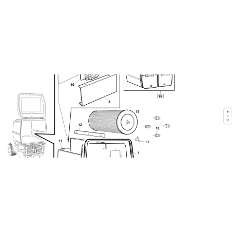 LAMIERA PROTEZIONE MOTORINO ORIGINALE KUBOTA GIANNI FERRARI 95073000038 | Newgardenstore.eu