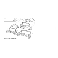 CONVOYEUR DE COLLECTE GAUCHE ORIGINAL KUBOTA GIANNI FERRARI 95127110000