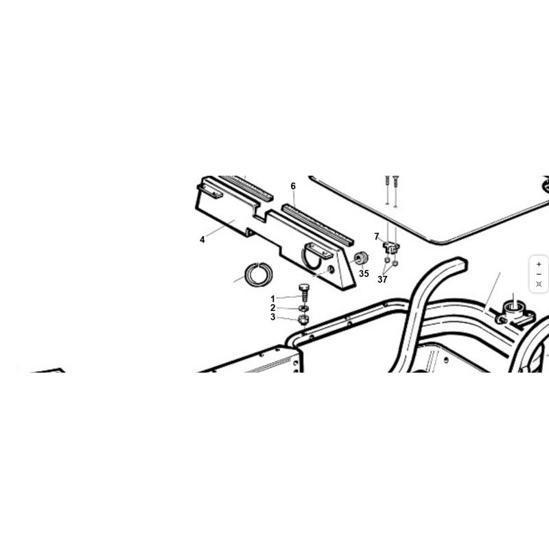 KOMPLETTE MOTORSCHUTZPLATTE ORIGINAL KUBOTA GIANNI FERRARI PC95042260000