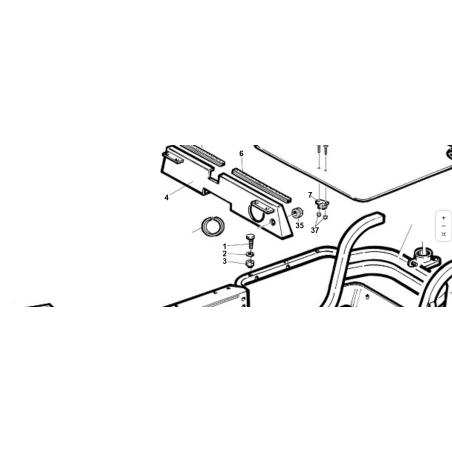 COMPLETE ENGINE GUARD PLATE ORIGINAL KUBOTA GIANNI FERRARI PC95042260000 | Newgardenstore.eu