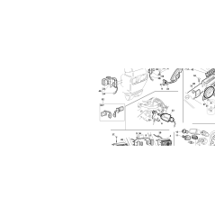 WIRED CABLE FOR ORIGINAL KUBOTA GIANNI FERRARI RH FRONT HEADLIGHT 95162201001