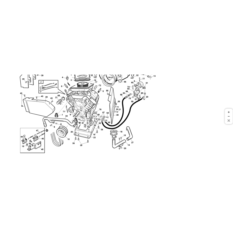 B&amp-S KOMPLETTE TANKSCHOTTWAND ORIGINAL KUBOTA GIANNI FERRARI 95104120000