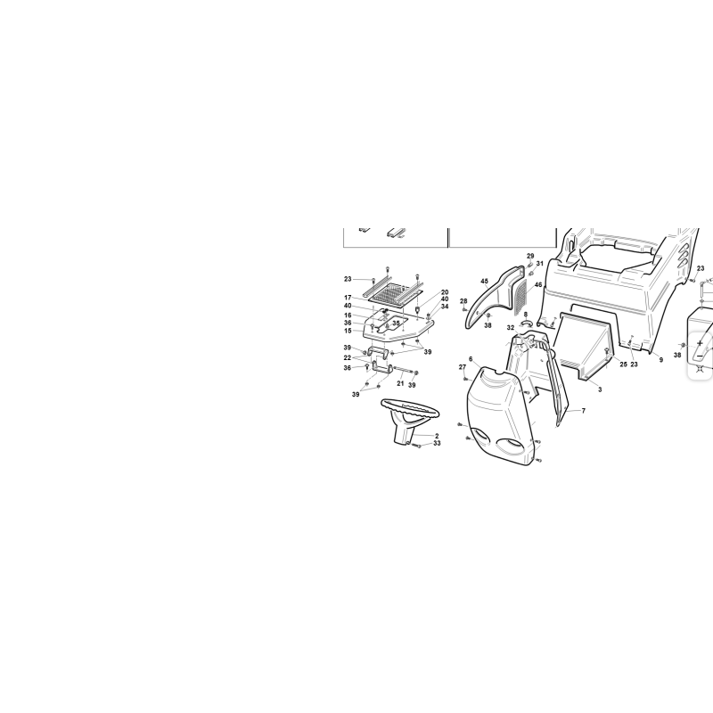 SUPPORTO SEDILE ORIGINALE KUBOTA GIANNI FERRARI 94500000015