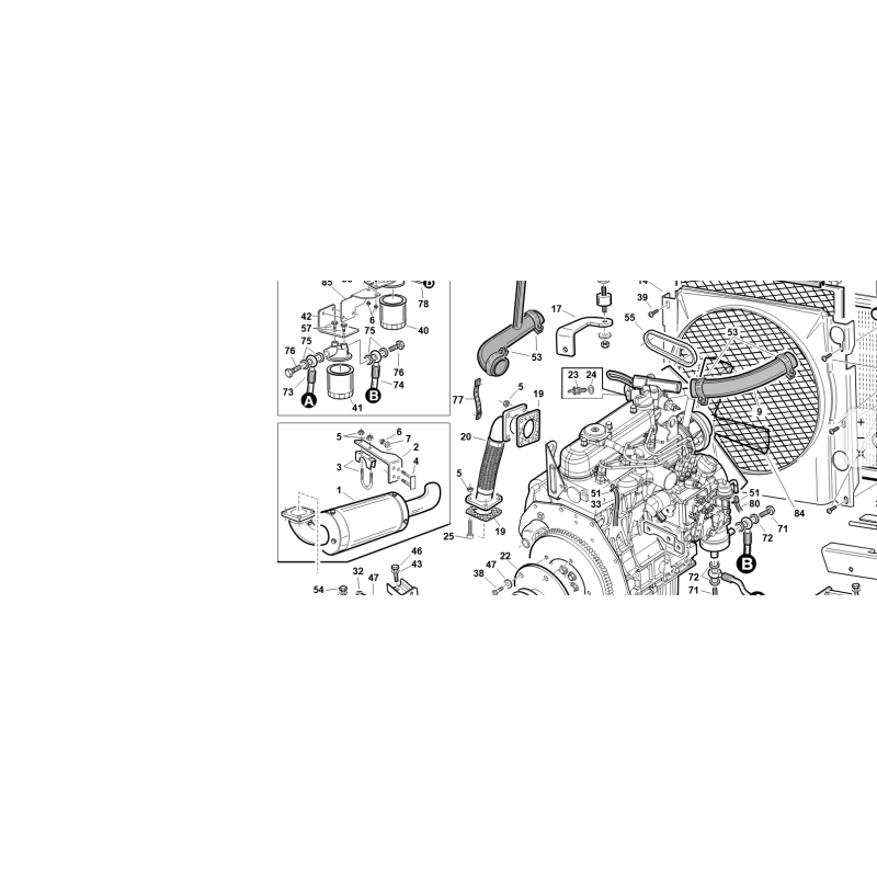 TUBO3/81SC OC1/2-OCM16 L-685 135°SPIRALE ORIGINALE KUBOTA GIANNI FERRARI 95410000019