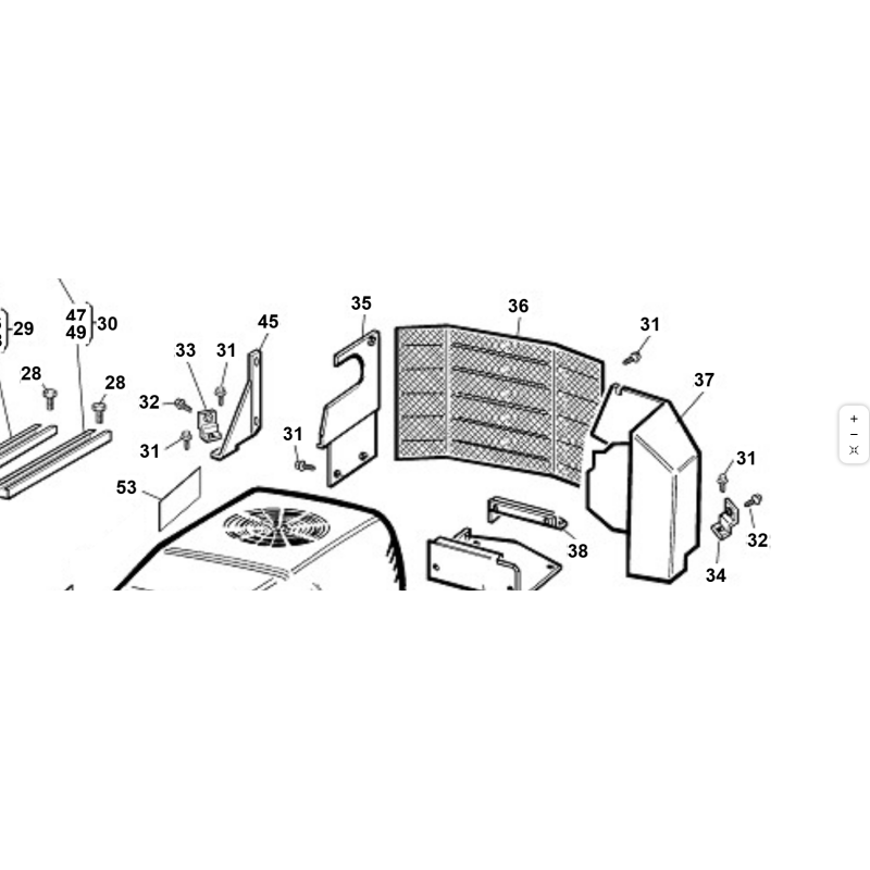PROTECCIÓN TÉRMICA IZQUIERDA ORIGINAL KUBOTA GIANNI FERRARI PREMONTADA 95514230000