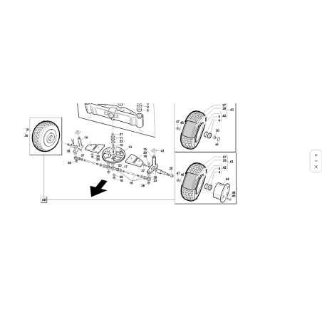 ZAVORRA TGTECh ORIGINALE KUBOTA GIANNI FERRARI 94500000105 | Newgardenstore.eu