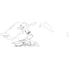 KUBOTA GIANNI FERRARI ORIGINAL GTR LIFTING ACTUATOR BRIDLE 87106120001