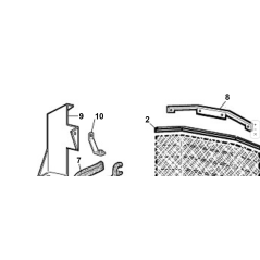 ABRI THERMIQUE ORIGINAL KUBOTA GIANNI FERRARI PC95545000001 | Newgardenstore.eu