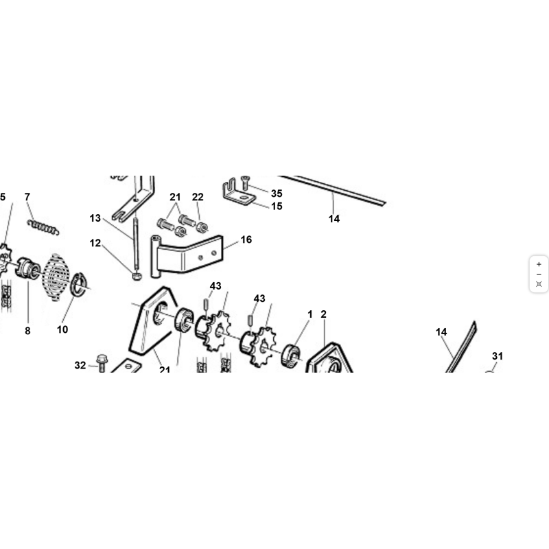 TUBO RITEGNO FORCELLA COMPL. ORIGINALE KUBOTA GIANNI FERRARI PZ95554120000