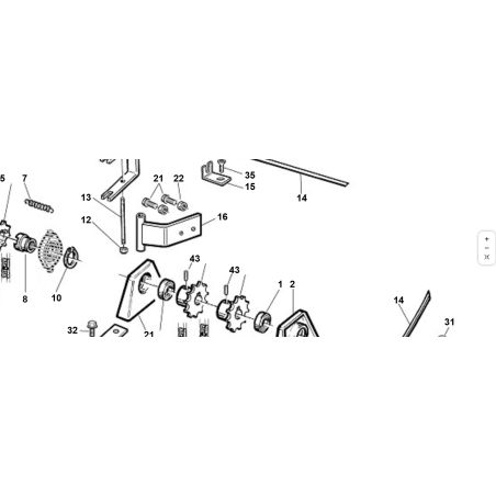 TUBO RITEGNO FORCELLA COMPL. ORIGINALE KUBOTA GIANNI FERRARI PZ95554120000 | Newgardenstore.eu