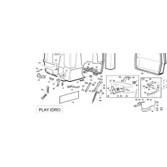 DECAL - BIEFFEBI WATER BASKET - ORIGINAL KUBOTA GIANNI FERRARI 00555200043 | Newgardenstore.eu