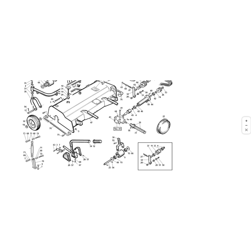 Protective tube L-112 ORIGINAL KUBOTA GIANNI FERRARI 96024000009