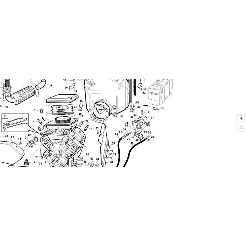 TUBO DE ADMISIÓN DE COMBUSTIBLE ORIGINAL KUBOTA GIANNI FERRARI 95210000007