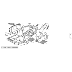 RIPARO FILTRO ARIA -VRT NERO- ORIGINALE KUBOTA GIANNI FERRARI PC95049000017