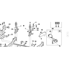 TOPE DE SOPORTE DE ASIENTO KUBOTA GIANNI FERRARI ORIGINAL 94500490000 | Newgardenstore.eu