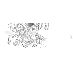 KUBOTA GIANNI FERRARI 95304000011 FILTRE DE TUYAU DE CARBURANT D'ORIGINE - MOTEUR