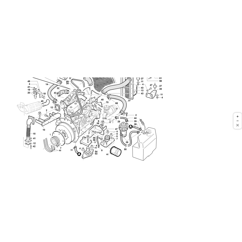 KUBOTA GIANNI FERRARI 95304000011 ORIGINAL KRAFTSTOFFLEITUNG FILTER-MOTOR