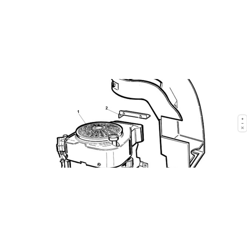ANGOLARE FISSAGGIO PROTEZIONE ORIGINALE KUBOTA GIANNI FERRARI PC95514150001