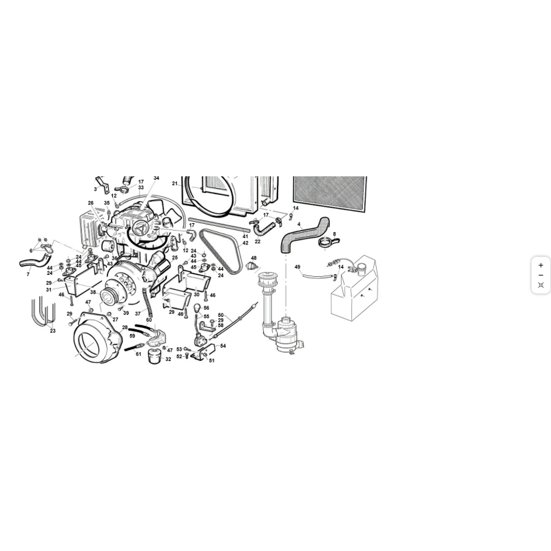 TUYAU D'ADMISSION DIESEL D'ORIGINE KUBOTA GIANNI FERRARI 95202000002
