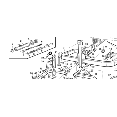 Cylindre mécanique à tube long d'origine KUBOTA GIANNI FERRARI 95042230003