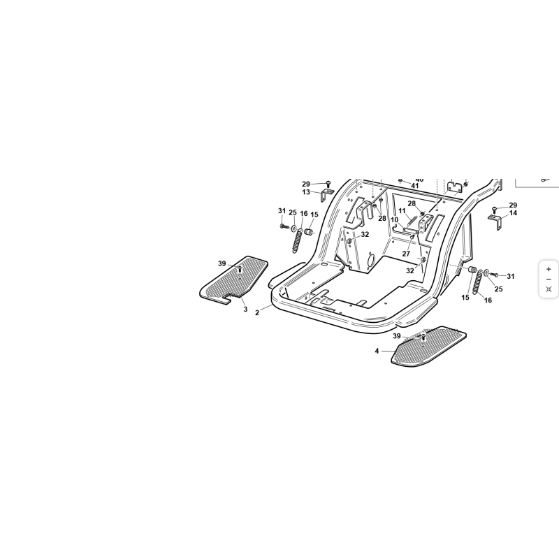 ANTIVIBR.PARAB.PR30X36 M L-35 M10 ORIGINALE KUBOTA GIANNI FERRARI 00111970150