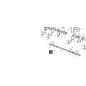 PLAQUE DE FIXATION DE SUPPORT DE PALIER D'ORIGINE KUBOTA GIANNI FERRARI PZ95554000003