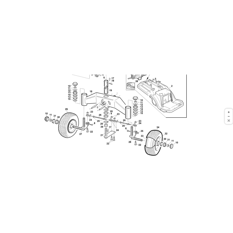 BARRA FLETTATA M12 L-190 ORIGINALE KUBOTA GIANNI FERRARI 95559000003