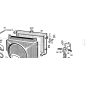 PIATTO SUPPORTO RADIATORE ZNT ORIGINALE KUBOTA GIANNI FERRARI 95124000005