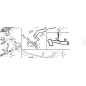 TOPE DE PALANCA DE TDF ORIGINAL KUBOTA GIANNI FERRARI REDONDO 95301000002