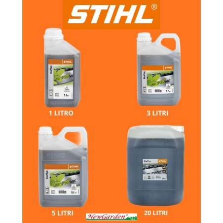 Olio catena motosega STIHL BioPlus 1 Litro 3 Litri 5 Litri 20 Litri | Newgardenstore.eu