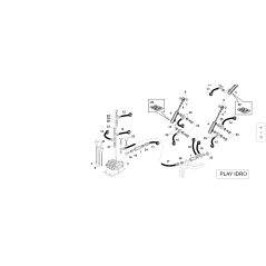 TUBO 1/4R1 OC1/4-OC1/4 L-1850 G1100 ORIGINAL KUBOTA GIANNI FERRARI 00777600086 | Newgardenstore.eu