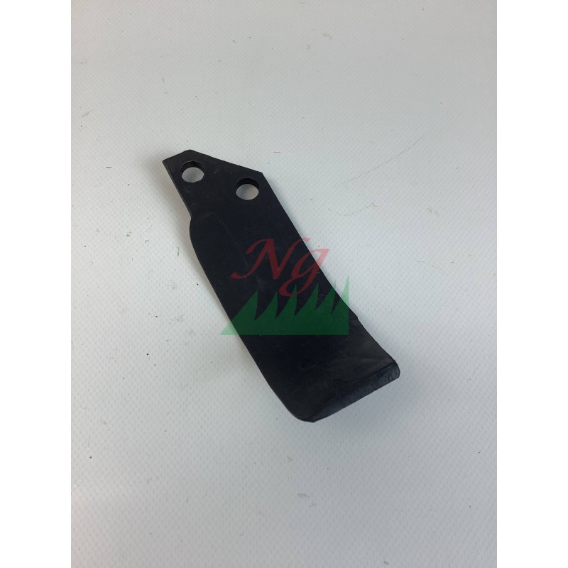 Trou de houe courbé à droite 10,5 mm entraxe 27 mm plaque 40x6 mm SEP VALPADANA 55362