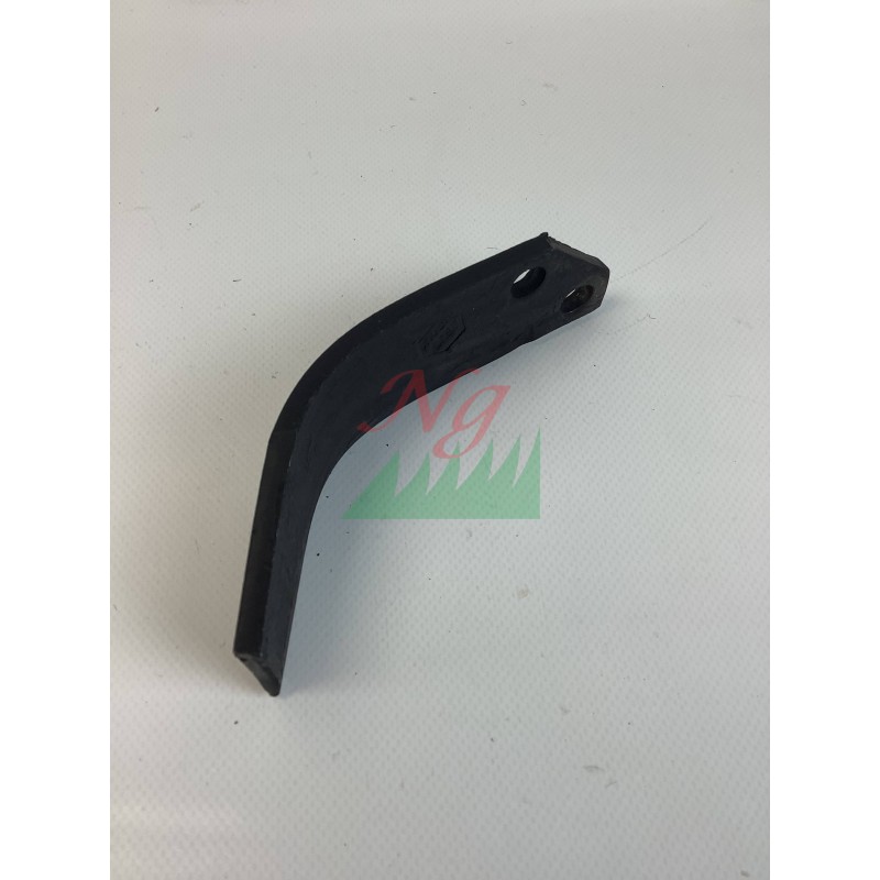 Links gebogenes Hackenloch 10,5 mm Achsabstand 27 mm Platte 40 x 6 mm SAP VALPADANA 55376