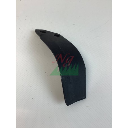 Left curved hoe hole 10.5mm center distance 27mm plate 40x6mm SAP VALPADANA 55376