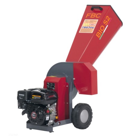 Cippatore biotrituratore FBC BIO.S2.65A motore Loncin 196 cc 2 lame 6 martelli | Newgardenstore.eu