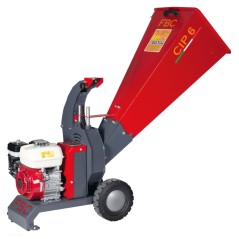 Trituradora astilladora FBC CIP.6.55H motor Honda GX 160 cc 1 cuchilla 4 martillos | Newgardenstore.eu