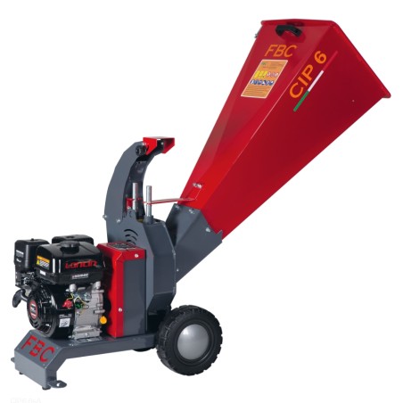 Broyeur déchiqueteur FBC CIP.6.65A moteur Loncin 196 cc 1 lame 4 marteaux | Newgardenstore.eu