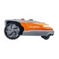 OLEOMAC R 500i Mähroboter für Flächen bis zu 500 m² mit 120 m langem Begrenzungskabel