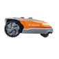 Robot cortacésped OLEOMAC R 1000i para áreas de hasta 1000 m² con cable perimetral de 150 m incluido