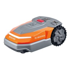 Robot cortacésped OLEOMAC R 2000i para áreas de hasta 2000 m² con cable perimetral de 250 m incluido
