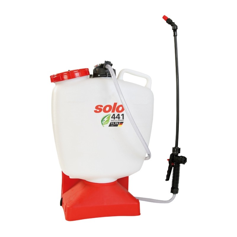 SOLO 441 battery-powered backpack pump, 16 L capacity, 2.5 bar pressure