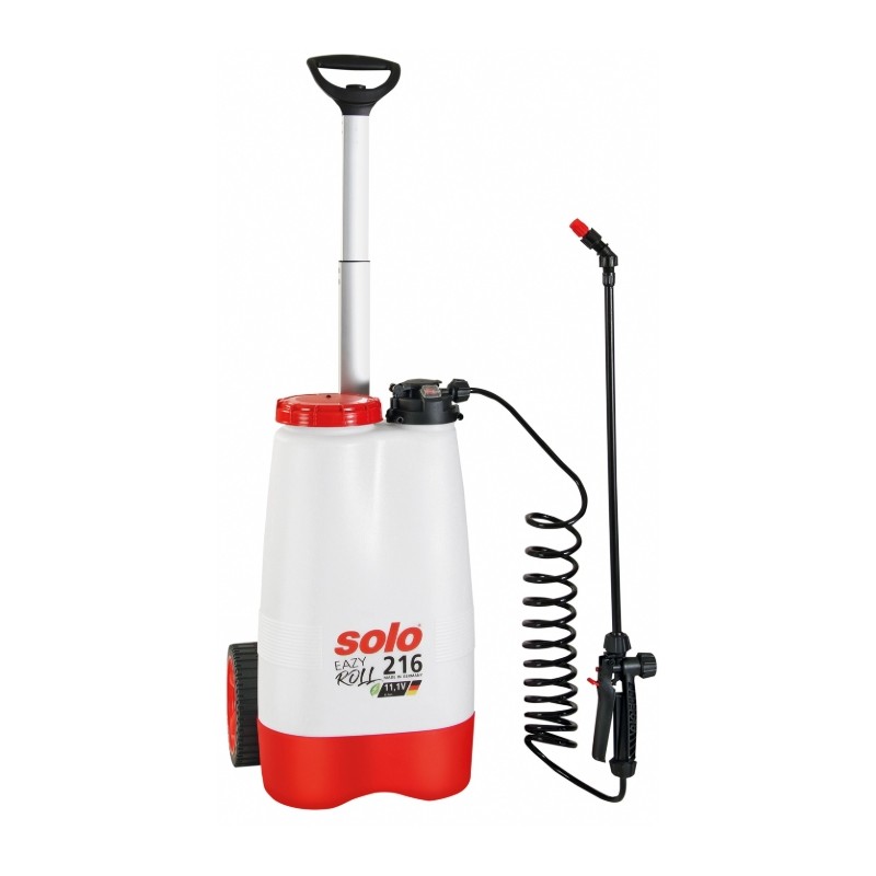 SOLO 216 battery-powered trolley pump, 16 L capacity, 2.5 bar pressure