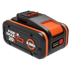 WA3648 - Batería de litio Worx de 20 V y 8 Ah | Newgardenstore.eu