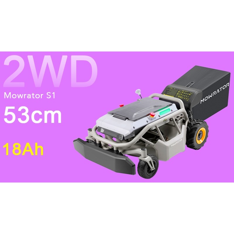 Robot tagliaerba radiocomandato MOWRATOR S1 ADVANCED diametro taglio 53 cm